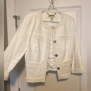 Michael Kors Ivory Blazer